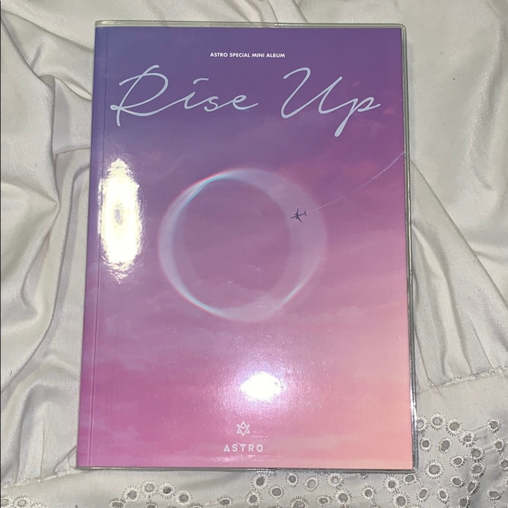 signed astro rise up album